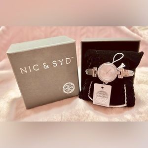 NIC & SYD Swarovski Vogue Bracelet and Vintage XO Watch